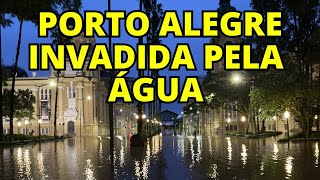 PORTO ALEGRE É INVADIDA PELA ÁGUA  CHUVA NO RIO GRANDE DO SUL [upl. by Norreht]