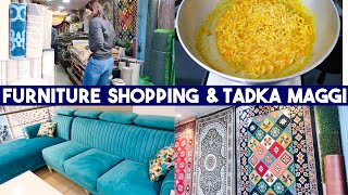 VLOG Furniture Shopping amp Tadka Maggi  Heli Ved [upl. by Inait]