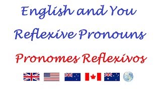 Reflexive Pronouns  Pronomes Reflexivos Inglês [upl. by Niltac]