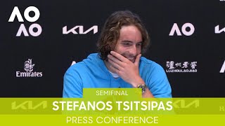 Stefanos Tsitsipas Press Conference SF  Australian Open 2022 [upl. by Gemma]