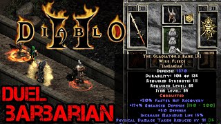 CRAZY THORN DAMAGE BARBARIAN in PROJECT DIABLO 2 [upl. by Hpseoj]