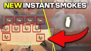 ALL Mirage Instant Window Smokes in CS2  NEW SPAWNS [upl. by Thay783]