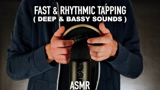 ASMR Fast amp Rhythmic Tapping with Deep amp Bassy Triggers No Talking [upl. by Ennaylil]