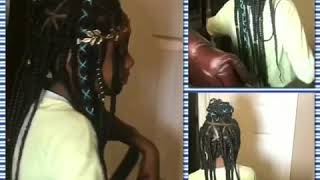 Girls hairstyles Braids protective hairstyles [upl. by Nlocnil999]