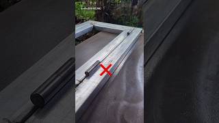 installing door hinges welding hinges ironwelding shorts [upl. by Phillips]