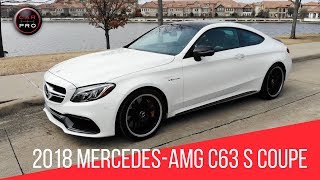 2018 MercedesAMG C63 S Coupe [upl. by Sukram]