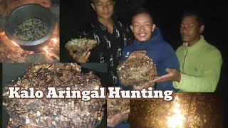 Aringal hunting in nepal local Aringal😱😋 First time experience pani lina paya [upl. by Nekcerb102]