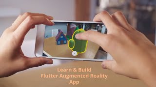 ARCore Flutter Tutorial  Sceneform Android Studio  AR Geometric Shapes App  arcoreflutterplugin [upl. by Ahsian]