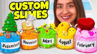 Making Slime For All My Friends Birthdays [upl. by Ravert]