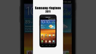 Samsung Ringtone Evolution [upl. by Coletta189]