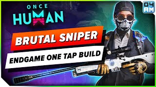 Once Human V2 BRUTAL Endgame Bullseye SniperPistol Build PvE amp PvP  Complete Guide [upl. by Terrej909]