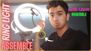 How To Assemble Ring Light 🤔🤔  Ring Light Assemble कैसे करें 🤔🤔 [upl. by Nevah]