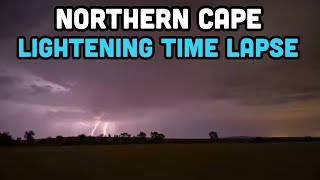 Northern Cape’s Lightening Time Lapse [upl. by Philbo724]