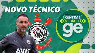 Corinthians anuncia o técnico Vitor Pereira e jogador elogia  Central  live  geglobo [upl. by Rolyat456]