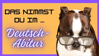 Das nimmst du im DeutschAbitur 2024 Deine Anlageberatung [upl. by Tebazile]