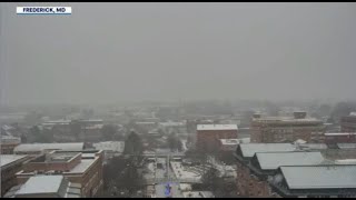 LIVE CAM Snow in Frederick MD [upl. by Joung]