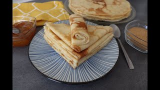 La recette de CREPES de Cyril LignacINRATABLE MOELLEUSE RAPIDE et sans GRUMEAUX [upl. by Nicolai630]