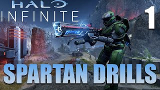 1 Spartan Drills Let’s Play Halo Infinite multiplayer w GaLm and friends [upl. by Catina]