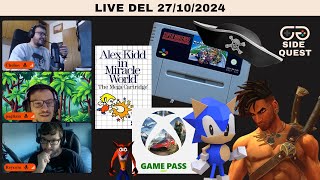 Nelle intercapedini dei videogiochini 👾  Live del 27102024 [upl. by Airol]