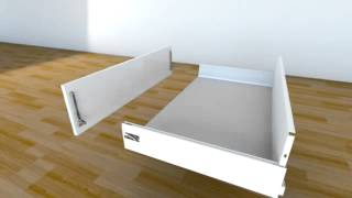 Blum Intivo Kitchen Drawer Runners  From HPP [upl. by Amitarp149]