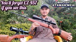 Best 22lr review  Ataman ME16 the most accurate Rifle [upl. by Belloir249]