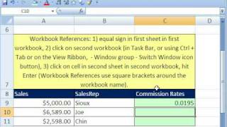 Highline Excel Class 06 Worksheet amp Workbook References [upl. by Laband]