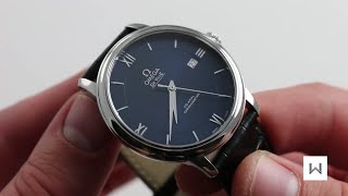 Omega De Ville Prestige CoAxial Ref 42413402003001 Watch Review [upl. by Ahsinnek890]