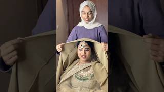 Bridal hijab rolling tutorial 🤍 bridalhijab bridalhijabtutorial bridalmakeup hdmakeup music [upl. by Ruberta]