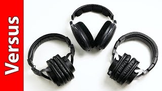 Sennheiser HD 600 vs Yamaha HPHMT5 vs Yamaha HPHMT8 [upl. by Tenneb]