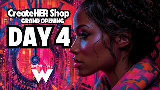 Day 4  CreateHER Shop Launch Week [upl. by Tiersten]