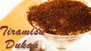 Tiramisú Dukan  Dukan Tiramisu  Receta Fase Crucero [upl. by Douglas]