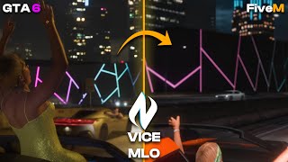 VICE CAR DEALER FiveM MLO  GTA V Interior [upl. by Rehctaht]