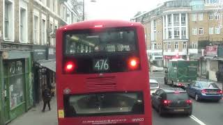 Arriva London Bus Route 67 Dalston Junction to Wood Green FULL VISUAL2 [upl. by Barnabas]