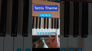 Tetris Theme Piano Tutorial [upl. by Aleicarg496]