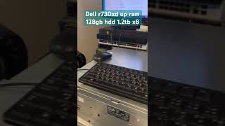 Server dell r730xd 2cpu ram 128gb hdd 12tb x8 [upl. by Ahcas]