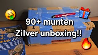 90 Munten Zilver Unboxing😏 [upl. by Gaynor]