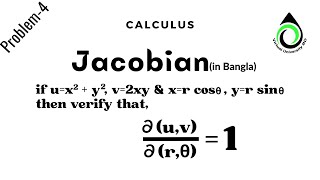 07 Jacobian  Problem 4  Jacobian Transformation  Jacobian Method  Differential Calculus  4 [upl. by Cristie]