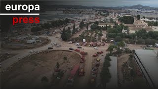 Atendidas 19 personas intoxicadas por monóxido de carbono en un edificio de Chiva Valencia [upl. by Kapor]