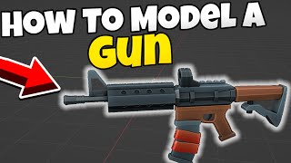 How To Make A Gun  Blender [upl. by Markson]