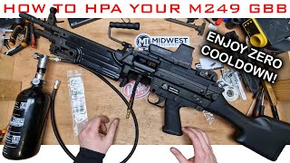 How To HPA Your VFC M249 GBB 4K [upl. by Demaria]