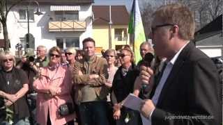 Demonstration gegen den NPD Landesparteitag in Altenstadt Reden 1 [upl. by Tomas726]