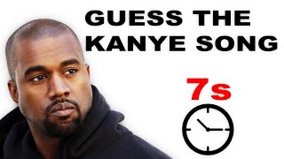 guess kanye west song in 7 seconds [upl. by Aig]