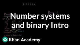 Introduction to number systems and binary  PreAlgebra  Khan Academy [upl. by Patten]