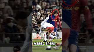 Messi speed is insane 🤯messi football [upl. by Fabrianne]