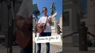 J’aime les filles  Jacques Dutronc  Concert de rue La Rochelle [upl. by Yesac]