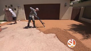 Beat the heat by replacing your hot concrete patio with Rubber Stone AZ [upl. by Niwre927]