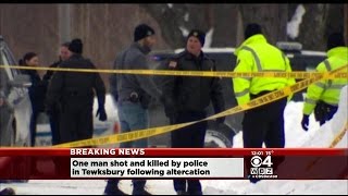 Fatal PoliceInvolved Shooting Investigated Near Salter School In Tewksbury [upl. by Asirret]