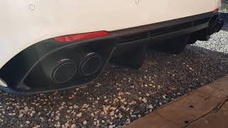 Alfa Romeo Giulia 22 jtdm sound exhaust [upl. by Acirrehs153]