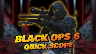 BO6 RAW QUICK SCOPE MONTAGE [upl. by Veal]