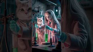 Cure for the zombie virus 3 episodes together 🥵🙀 cat kitten catlover zombie [upl. by Yann]